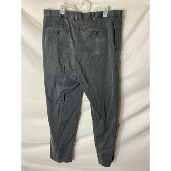- EDDIE BAUER MENS BIG TALL WRINKLE RESISTANT DRESS PANTS GRAY 40X32 40 - Picture 2 of 2